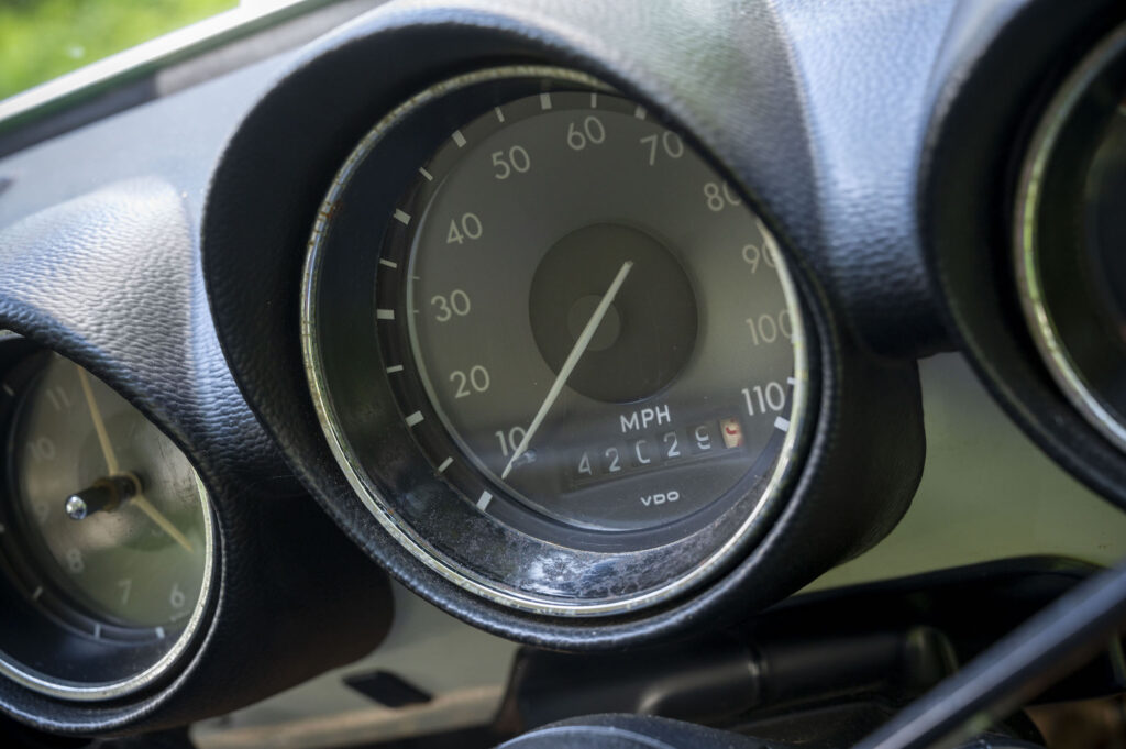 VW Fastback speedometer
