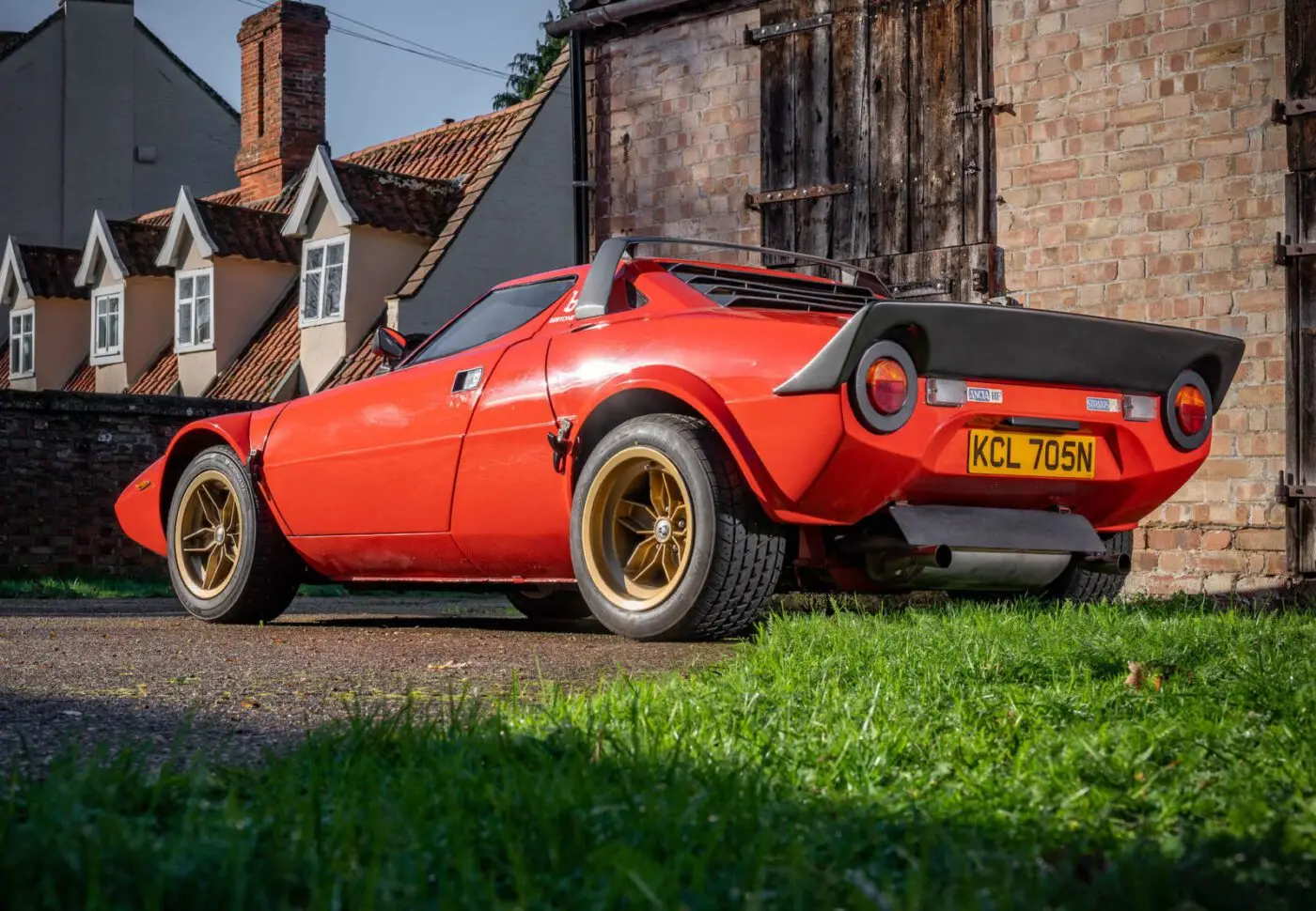 Lancia Stratos rear view