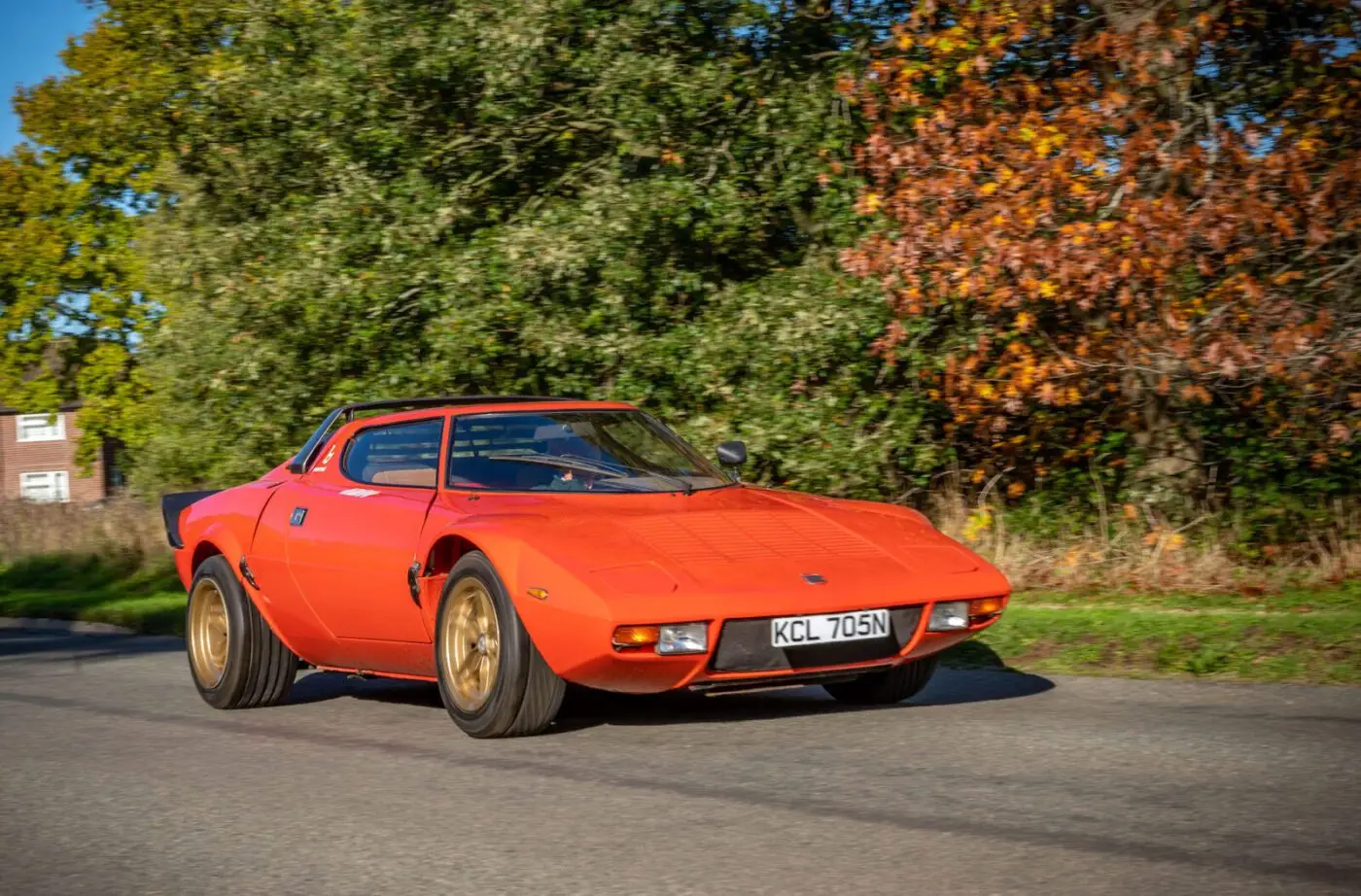 Lancia Stratos on road