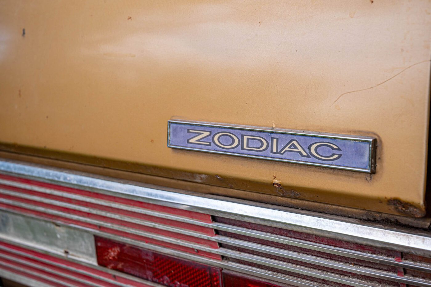 Zodiac boot badge
