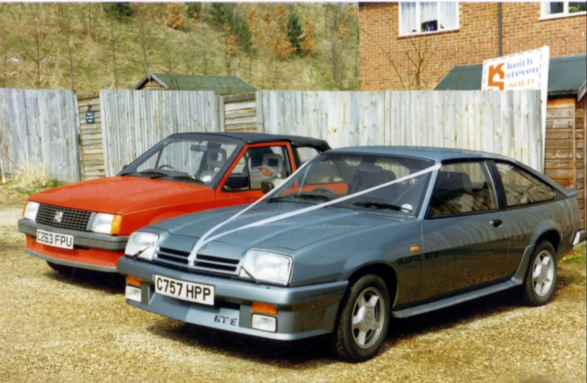 Vauxhall Nova Cabriolet with Opel Manta